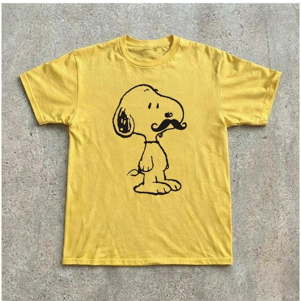 Yellow Snoopy Graphic Tee